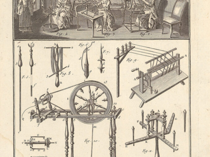 Illustration_Encyclopédie-Filature Illustration_Encyclopédie-Filature