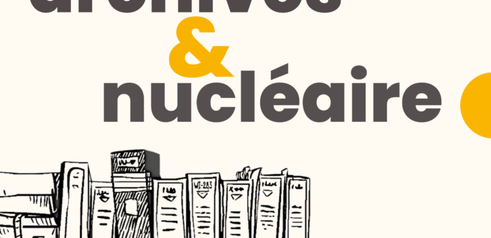 Journée d’étude “Archives et nucléaire” – 6 juillet 2023