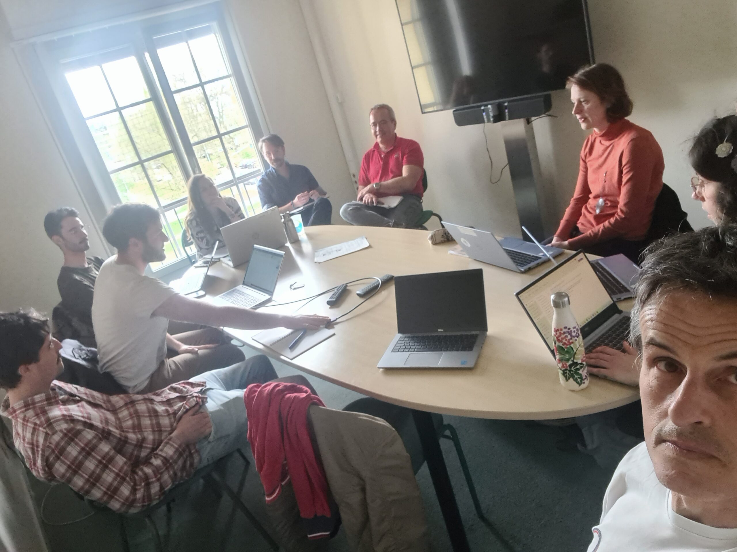 Réunion préparatoire à la journée de la résilience 2024 à Strasbourg, avec l'EMS et l'Agence du Climat. Eté 2024