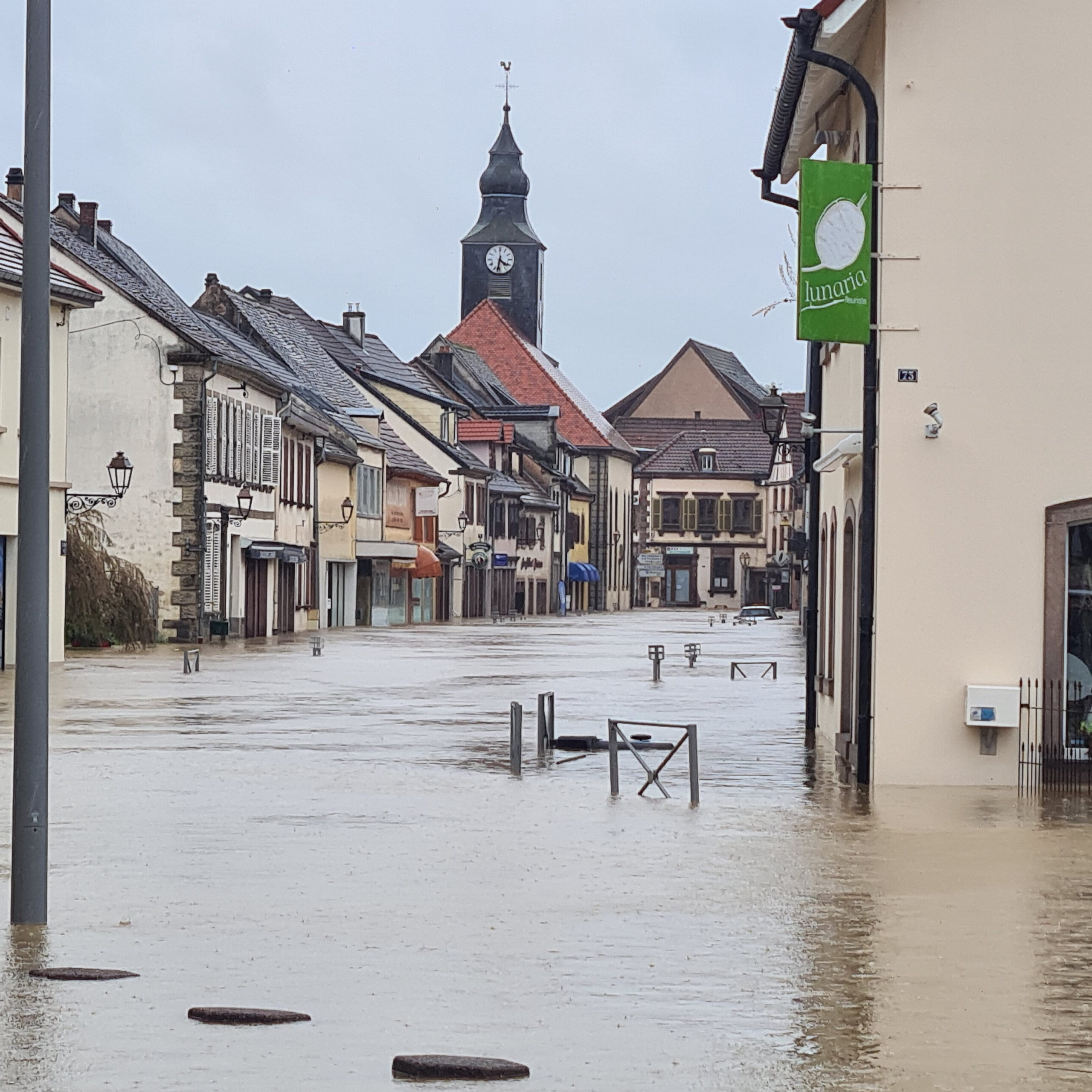 Clim'ability sur le terrain lors des inondations de mai 2024 à Diemeringen