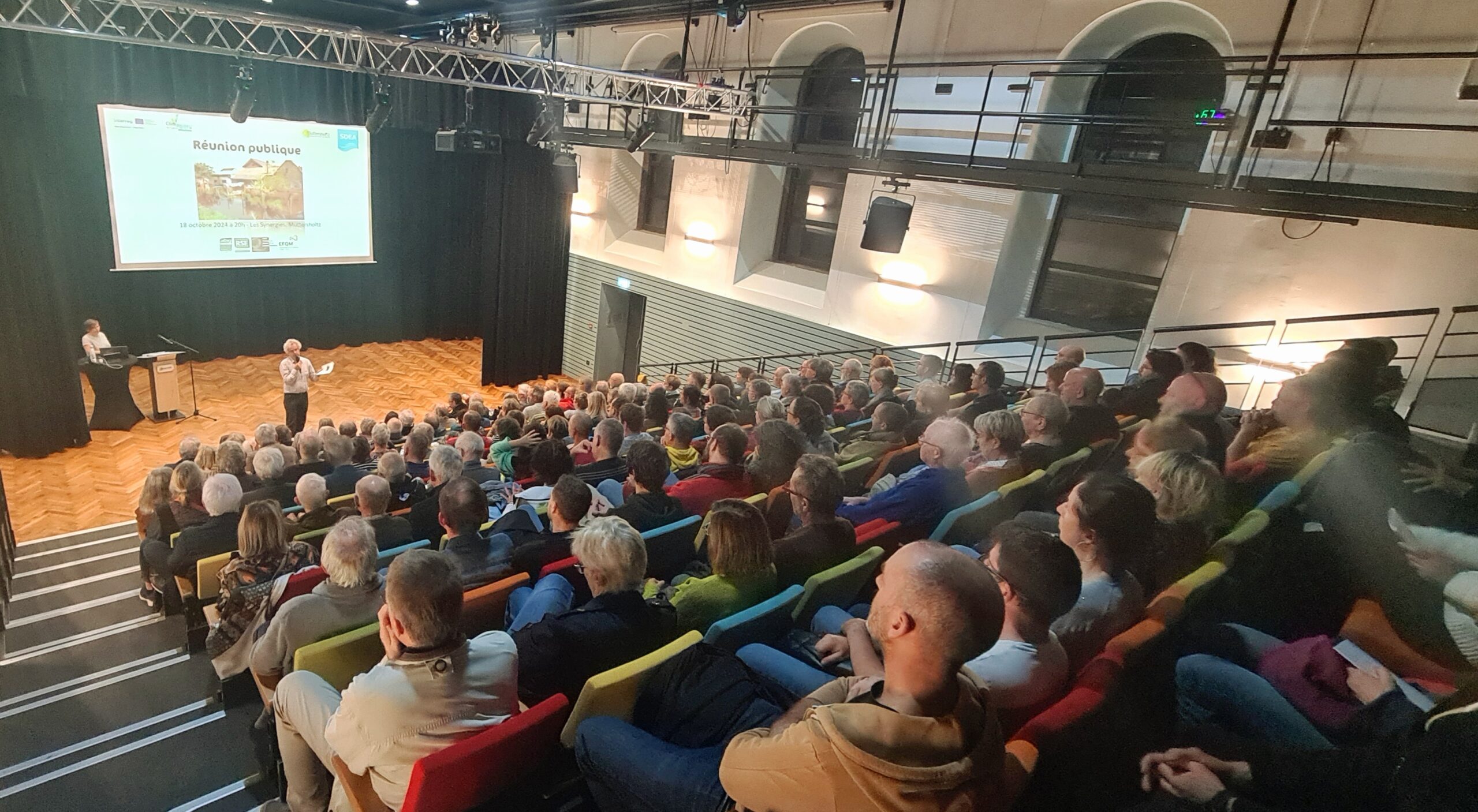 Réunion publique de lancement de l'opération "Muttersholtz capitale de la résilience", 18 octobre 2024 dans le cadre de la semaine de la résilience 2024