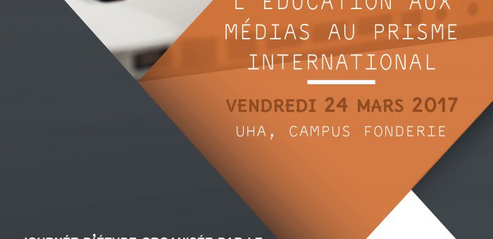 24/03/2017 – Journée d’étude “L’éducation aux médias au prisme international”