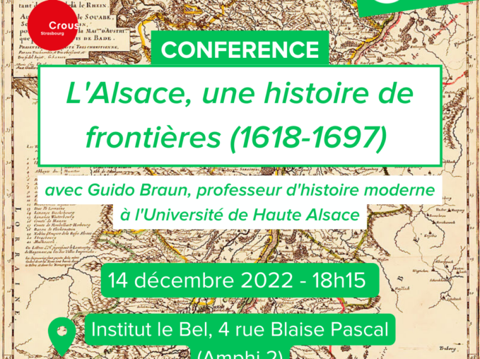 CONFERENCE Alsace, une histoire de frontières